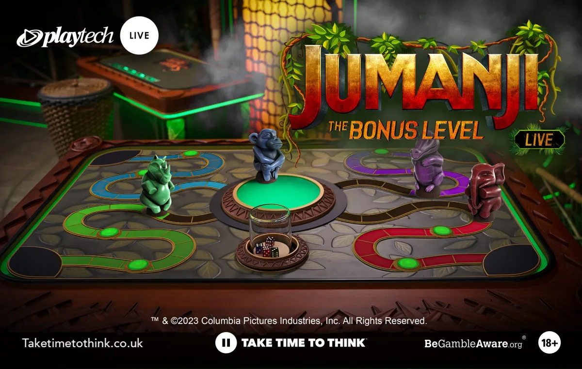 Review of Jumanji The Bonus Level Live by Playtech